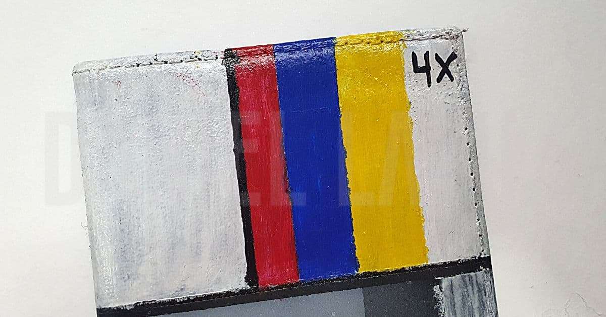 Tinta Veox Custom Ink Vale a Pena? Manchas após pintar no pincel com a Tinta Veox Custom ink