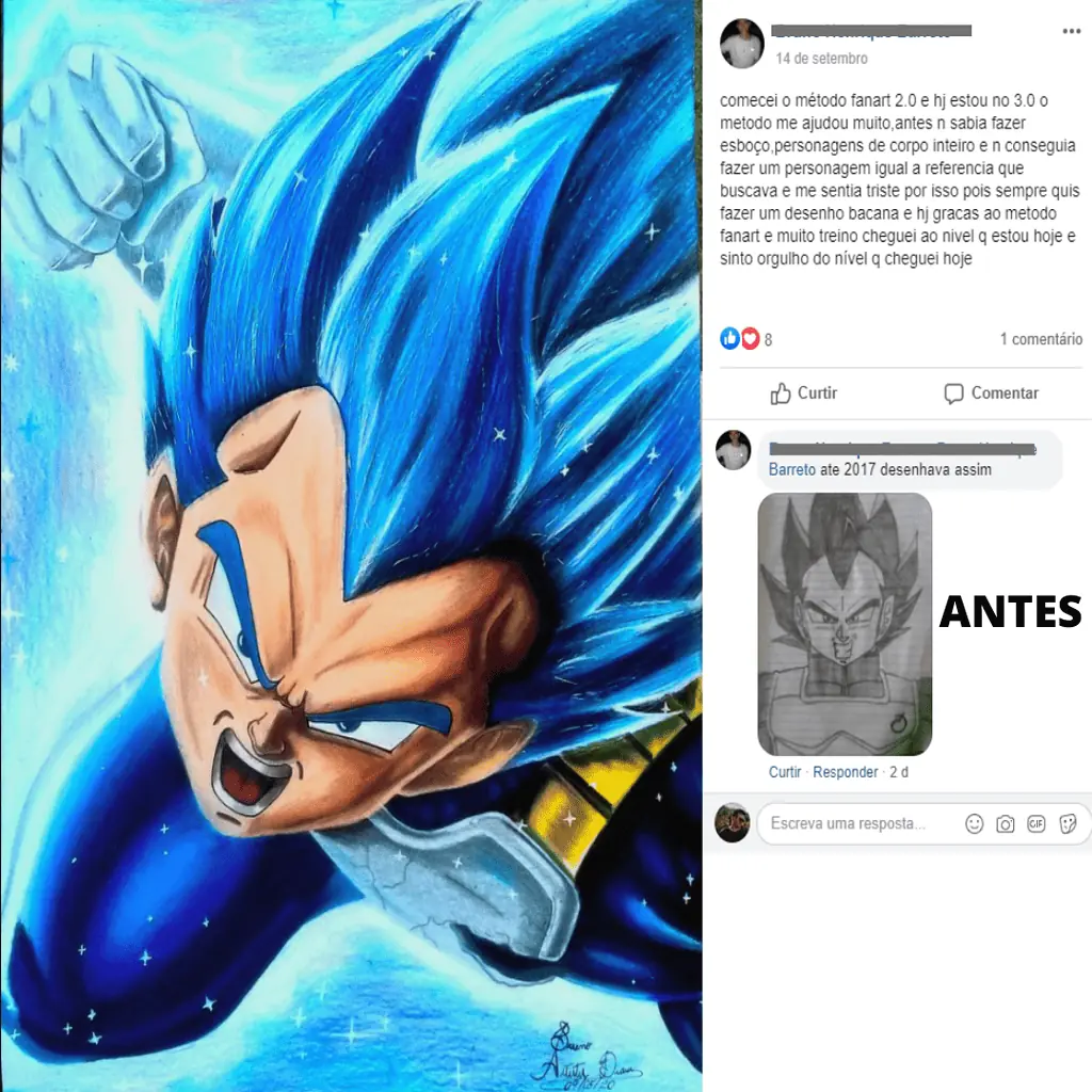 Aprenda a desenhar seu personagem favorito  Dragon ball painting, Dragon  ball super artwork, Dragon ball super art